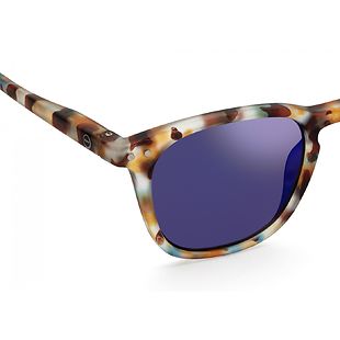 IZIPIZI Junior Sunglasses #E Blue Tortoise Mirror