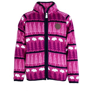 Jonathan fleece jacket, pink (110-158 cm)
