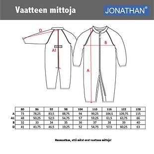 Jonathan fleece overall, orange (80-128 cm)
