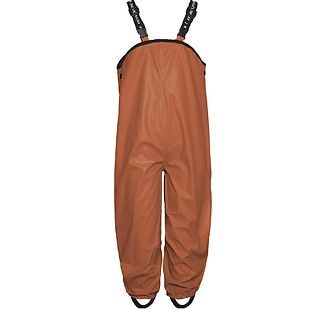 Jonathan rain pants w/ suspenders, orange (80-122 cm)