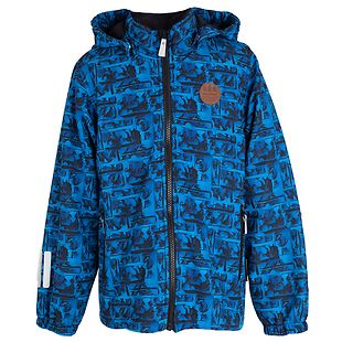 Jonathan softshell jacket, blue (110-158 cm)