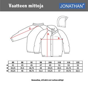 Jonathan rain jacket, green (80-122 cm)