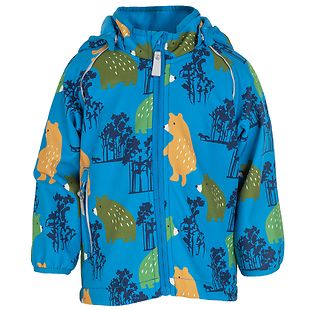 Jonathan softshell jacket, blue (80-110 cm)
