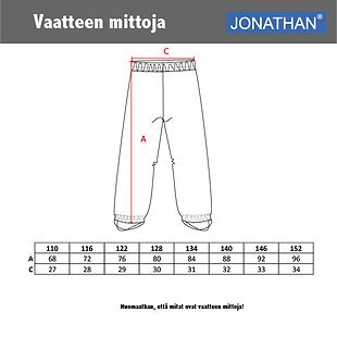 Jonathan rain pants, dark blue (110-152 cm)