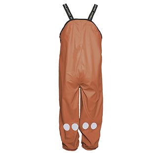 Jonathan rain pants w/ suspenders, orange (80-122 cm)
