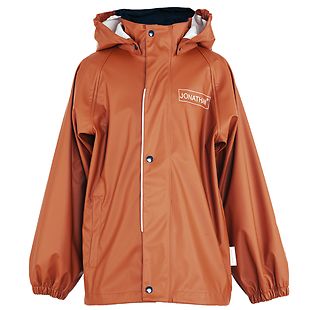 Jonathan rain jacket, orange (110-152 cm)