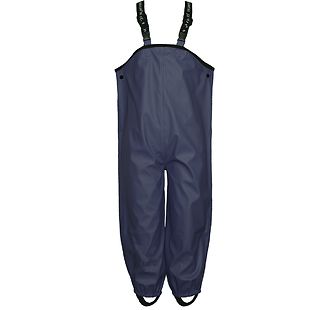 Jonathan rain pants w/ suspenders, dark blue (80-122 cm)