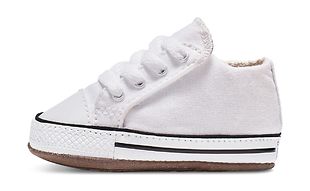 Converse All Star Cribster baby, white, sizes 19-20