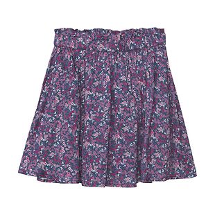 Creamie floral skirt
