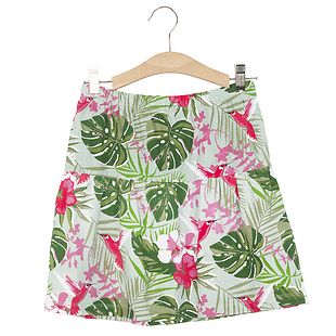 Keiki skirt, Tropical print