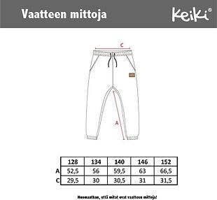 Keiki college trousers