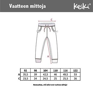 Keiki college trousers