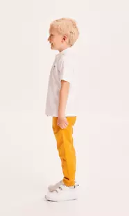 KnowledgeCotton Apparel jog pants, orange