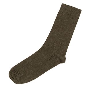 Joha thin wool sock, brown