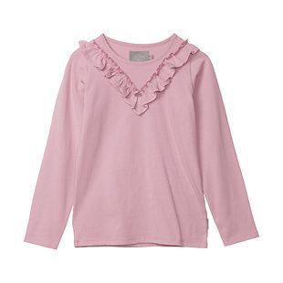Creamie frill shirt, pink