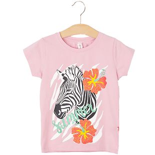 Keiki little girls t-shirt, Zebra