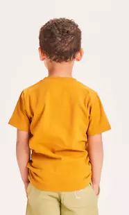 Knowledge Cotton Apparel t-shirt, orange