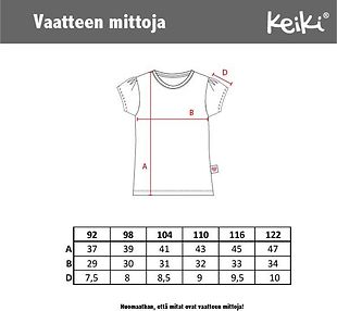 Keiki little girls t-shirt, Hello Summer