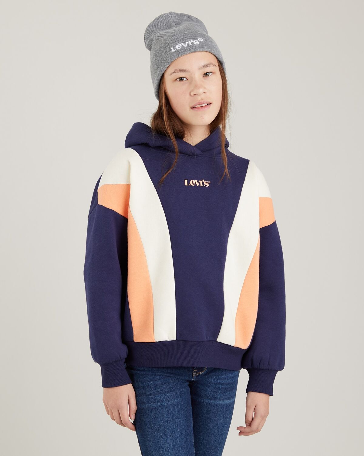 Levi's colorblock hoodie, 10-16 y - Jesper Junior | FAOR Oy