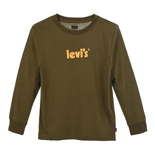 Levi's pitkähihainen paita, vihreä, 8-v.