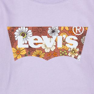 Levi's pitkähihainen t-paita, lila, 8-v.