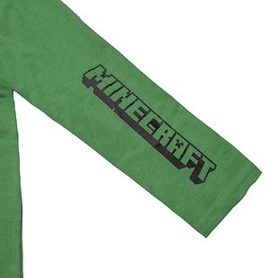 Minecraft pitkähihainen t-paita, vihreä