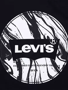 Levi's Graphic t-paita, musta (10-16 v.)