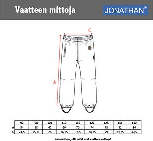 Jonathan softshell pants