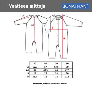Jonathan Baby fleecehaalari (50-80cm)