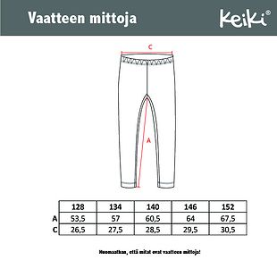 Keiki college leggings (128-152 cm)